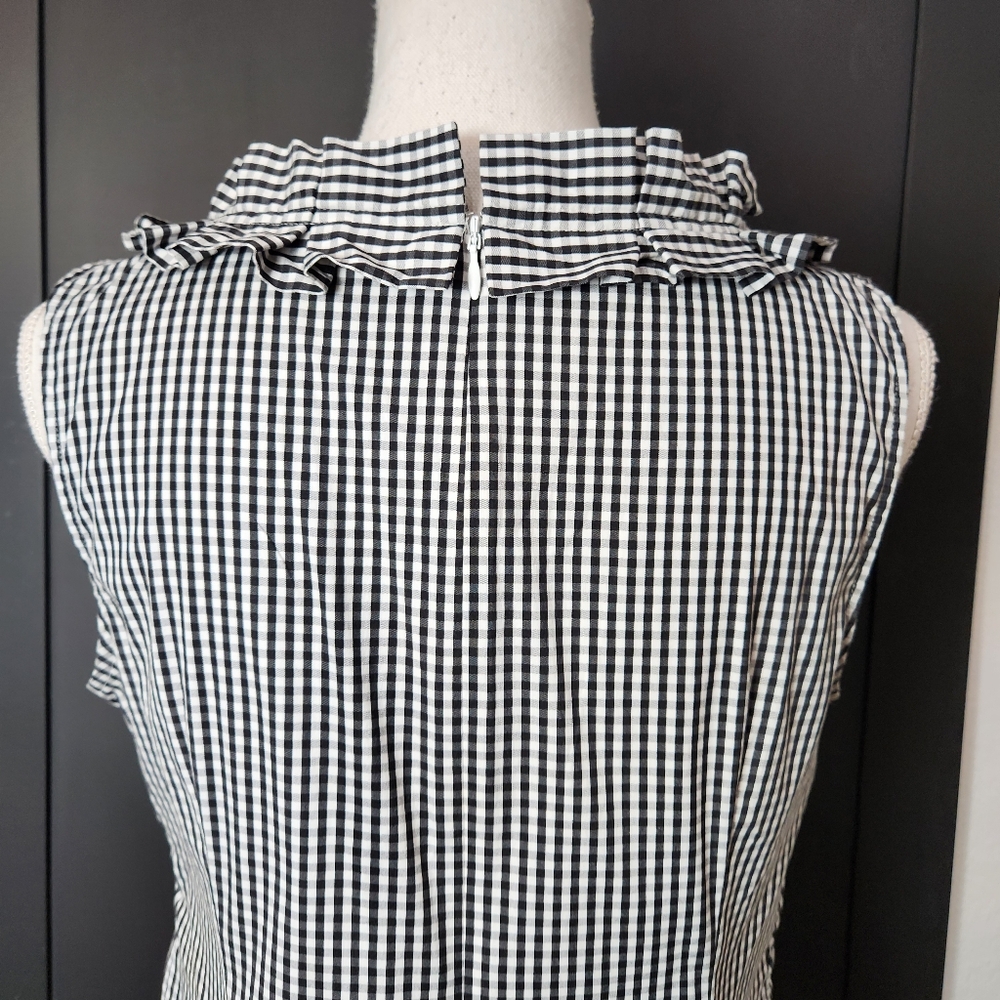 Talbots Gingham Print Shift Dress Size 8 Petite - Picture 7 of 8
